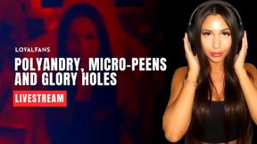 Livestream | 1h 10m | Polyandry, micro-peens and glory holes