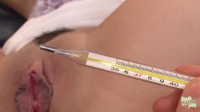 She Asks Two Friends to Help Her Squirt with a Toy in Her