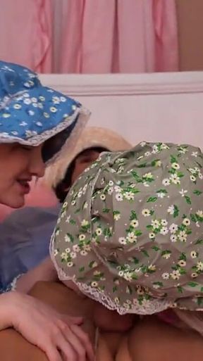 Jill Initiates Her Amish Stepsister and Fiancé Into a Nasty Sexual Orgy They Will Never Forget