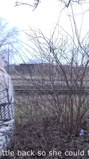 Blondie missed train &amp; accept help from stranger in van where fucked hard