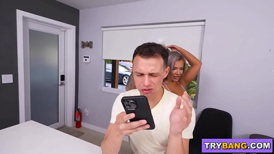 BANGBROS - Big Tits Stepsister Hayley Davies Fucked By Johnny Love