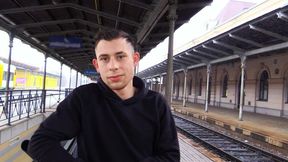 sexy guy bounces wild on czech hunter's hard cock