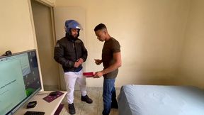 entregas proibidas: o motoqueiro sentou sem freio