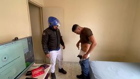 entregas proibidas: o motoqueiro sentou sem freio