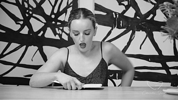 Charlie Forde Got Her Cunt Eaten By Amber Moore As She Reads!