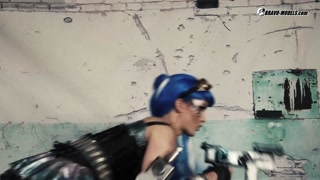 397 - Barbara Bieber - Future warrior girls - Cosplay cyberpunk serie - Trailer