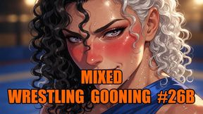 Mixed Wrestling Gooning #26B: Thighs That Break Champions (Animated)