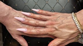 Harmony & Mars Solo - Sensual Hand Massage with Long Nails