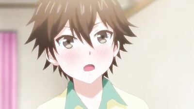 Watch this steamy anime sex scene with a horny babe bouncing on a hard pecker in full view