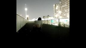 夜の光ともみじの尻　【朱音もみじ】