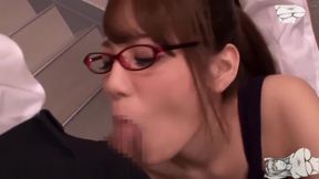Asian Teen's Busty BJ Bonanza: Double Trouble