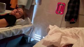 Fucked fellow traveler on the train... -Do you have a husband? Yes ! Oh god what have we done!