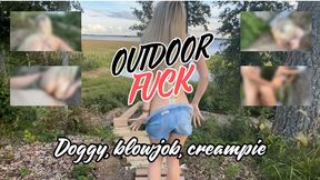 Outdoor Fuck - Bratty Blonde