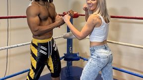 Maledom Wrestling: Jag Cunt Busts Lily!!