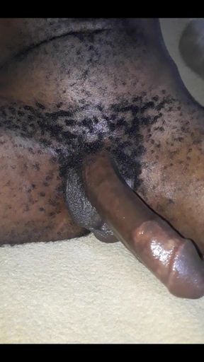 Hairy African Boy Showing His Balls Infront of Camera