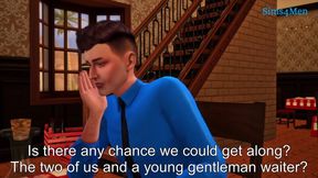 Forgot Wallet Rough Twink Daddies Take Over SIMS 4 Threesome