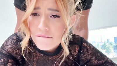 Watch Agatha Vega take on a BBC in this interracial anal porn video with a Latina hottie