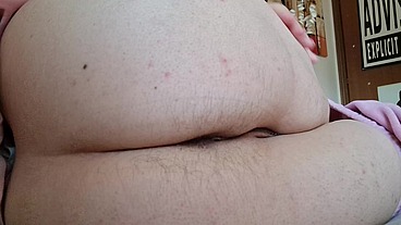 Farts beautiful natural hairy ass 4K