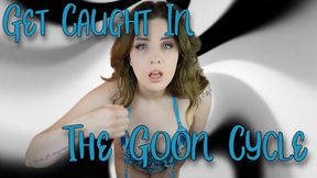 Get Caught In The Goon Cycle - gooning, closeup, lingerie, Larah Sky