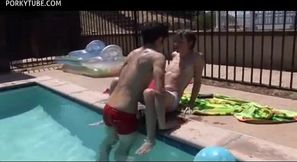 Bevy nubiles At Pool oral pleasure job Rock Hard condom-free Hook-Up Masturbate And romp sperm blast