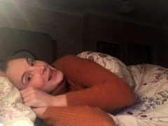 British blonde milf Jane Bond solo masturbation