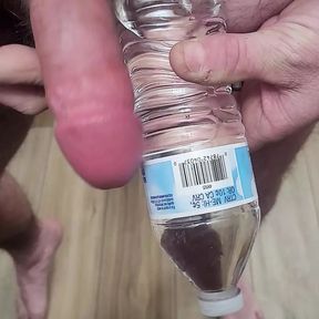 Soft cock.comes.out pretty big from penis pump.