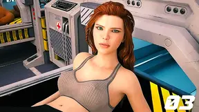 Busty Teen Maidens Tempt Cosmic Android in Epic Hentai Quest with Massive Cum Showers