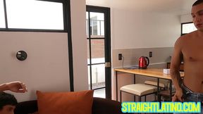 Sizzling hot Enrique Mudu receives ass cleaning before anal ramming