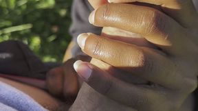 Indian Girl Sucks Big White Cock On A Hike