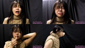 Yuno Kisaragi - CLOSE-UP of Japanese cute girl SNEEZING - 1080p