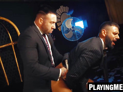 PlayingMen.com - Excelsior worships shoes before getting banged by Manuel Scalco