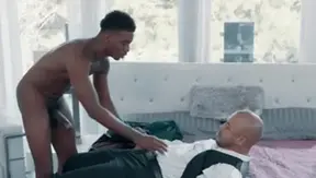 NoirMale: Julian Grey with Marquee D Angelo spanking in the bed