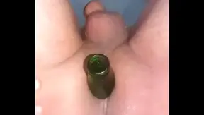 Fucking Himself Deep with a Glass Bottle – Steamy Gay Solo Session