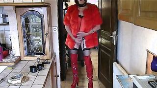 Watch this hot babe explore his toy-filled ass on cam