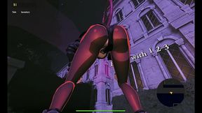 mousetrap theft & bondage [ bdsm hentai game ] ep.1 puppy suit double dildo gag and anal beads !