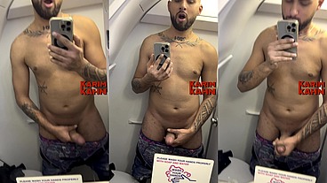 I NEEDED TO RELEASE A BIG LOAD IN THE PLANE