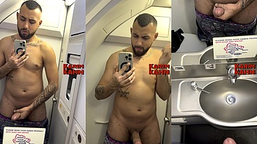 I NEEDED TO RELEASE A BIG LOAD IN THE PLANE