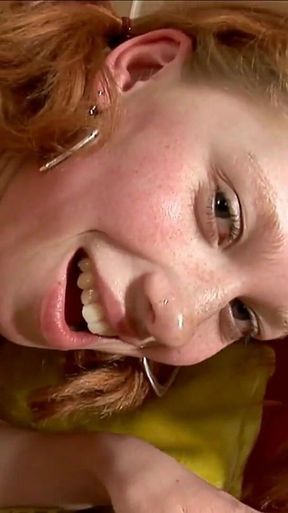 Teen Anna Deepthroats a Cock and Swells Her Pussy!