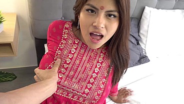 Indian girl seduces her best friend's husband