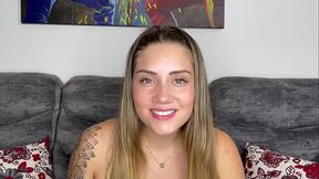 Latina caliente y traviesa eructando para humillar a su novio