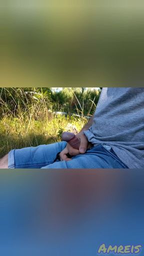 Forest Cum, Walk with Final Orgasm