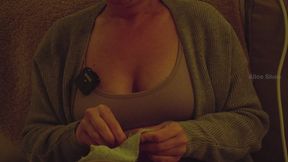 Wait, I literally just finished eating, but okay, one bite won't hurt