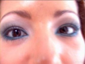 Brunette Beauty Angel Dark Fucks Two BBC's Until Cum Explodes All Over Her and She Swallows Every Drop