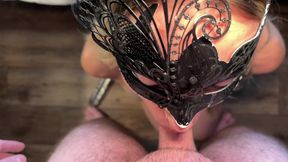 Playing with My Toy and Swallowing Some Cum