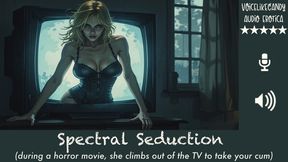 Spectral Seduction [Monster Girl] [Poltergeist] [Spooky Vibe] [Halloween] [Watching Horror Movie] [Girl Crawls Out of TV] [Blowjob]