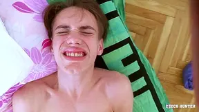 Czech Cutie Swallows Hard After Intense Anal Ride –XXXGay
