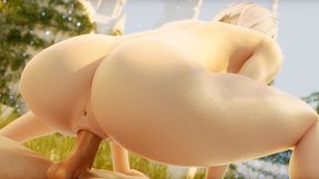 3D Porn Compilation: Fucking 2B&#039;s Delicious Creamy Pussy (Intense Sex-Riding Big Cock)