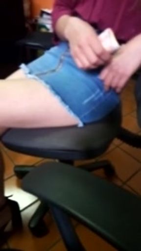 FUCKING SECRETARY after HOMEMADE BLOWJOB