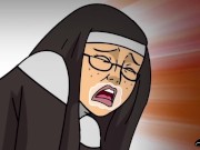 A Lebanese hoe, a nun, and a school teacher get fucked by BBC