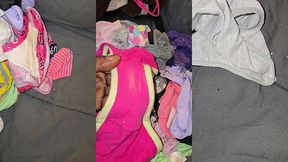 found a bag of dirty panties in our neighbor garbage can